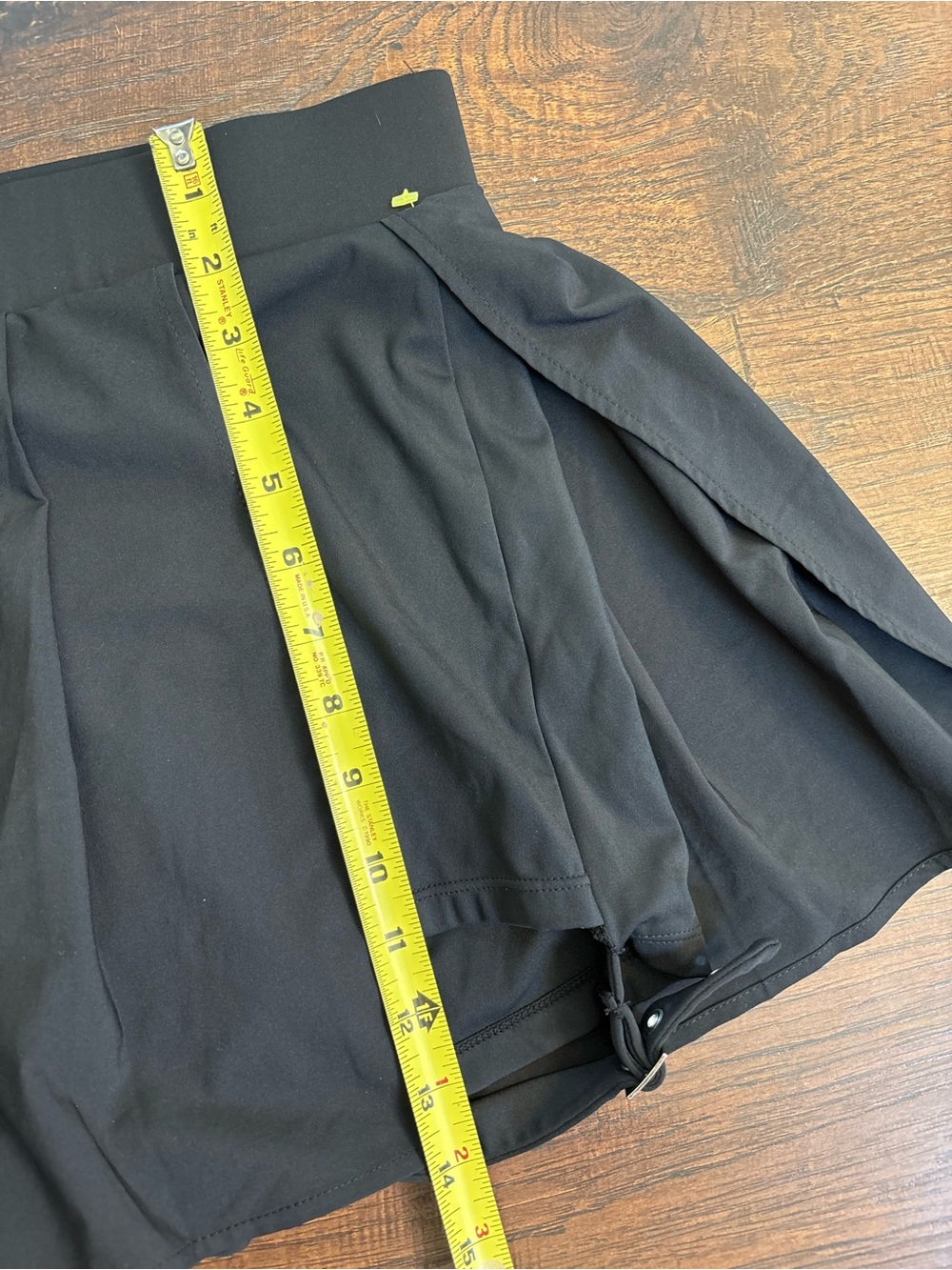 HALARA Breezeful High Waisted Pleated 2-in-1 Pocket Adjustable Buckle Skirt XL - Picture 6 of 8